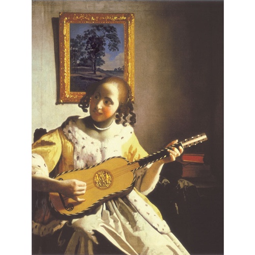 기타치는 여인 (포스터)