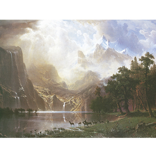 씨에라 네바다 산맥의 풍경 (포스터)